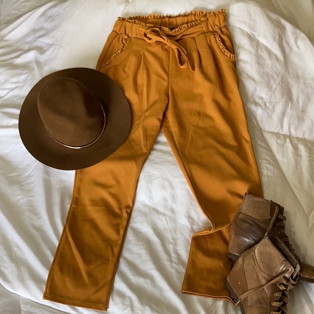 Soho Apparel Mustard Pants